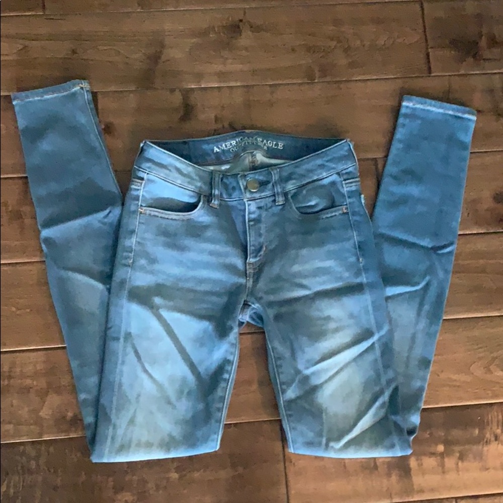AMERICAN EAGLE JEGGINGS JEANS SIZE 2